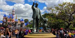 Partners statue at Disneyland.