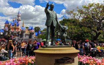 Partners statue at Disneyland.