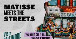 'Matisse Meets the Streets' headline visual