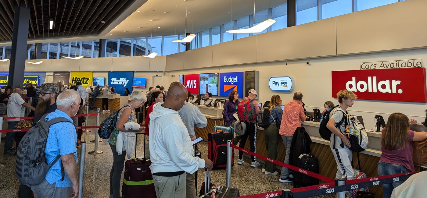 Image: Car rental pick up lines (Photo Credit: Eric Bowman)