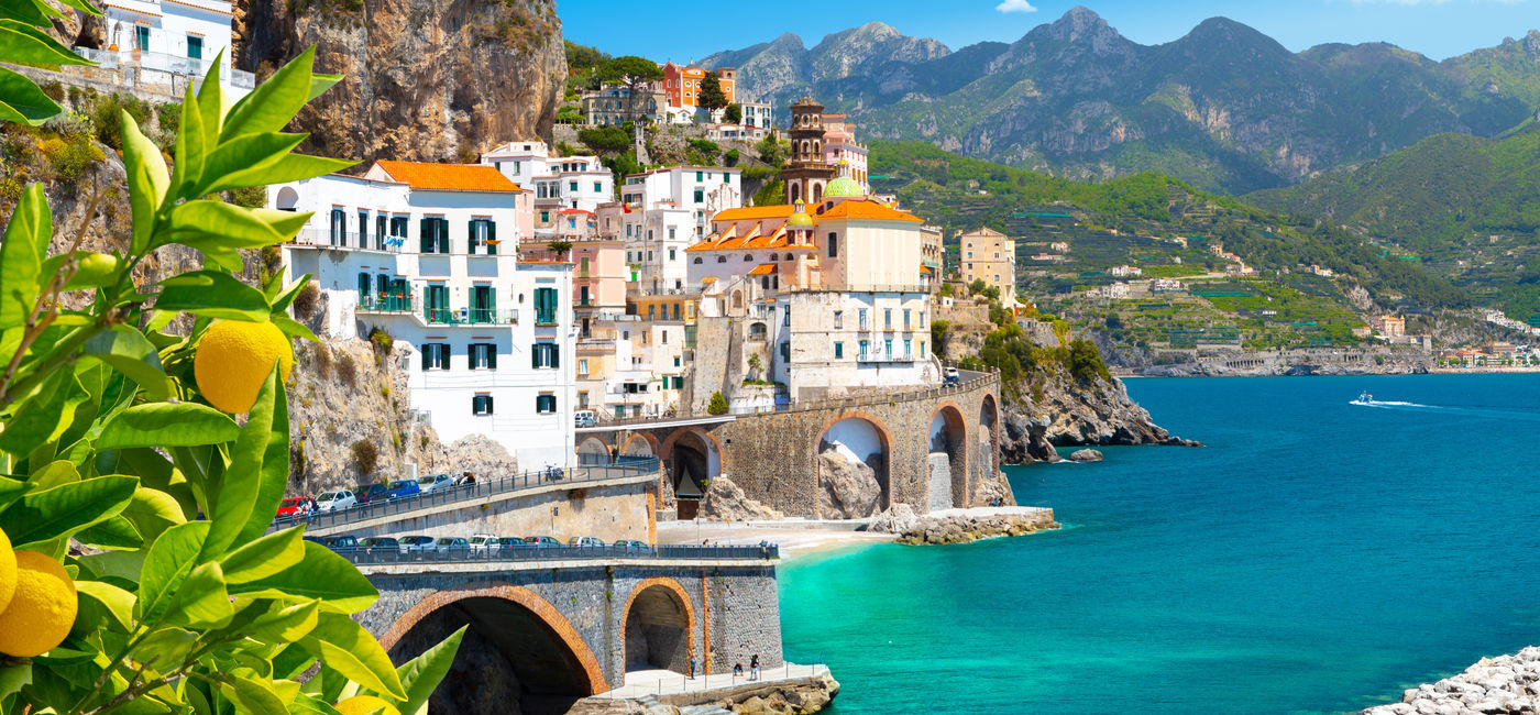 Image: Campania, Amalfi Coast, Italy (Photo Credit: Adobe Stock/Aleh Varanishcha)