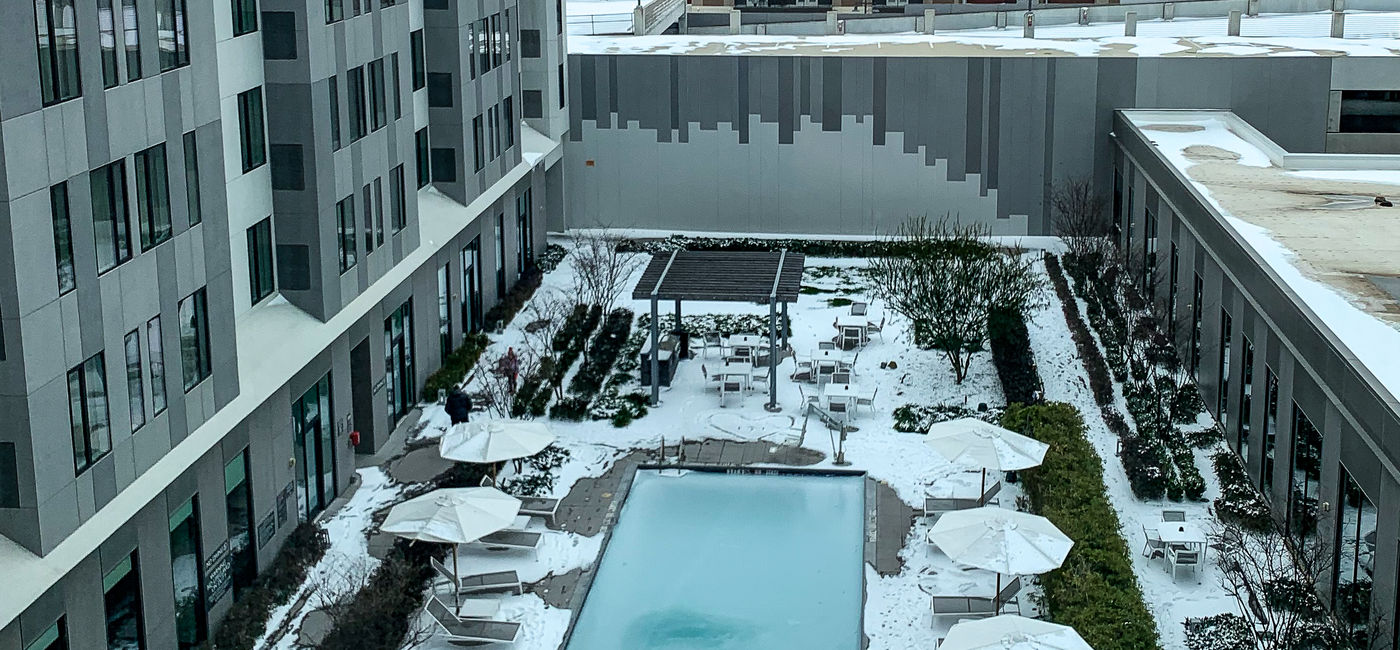 Image: Residence Inn Dallas Galleria during the 2021 Winter Storm (Photo by Scott Laird)