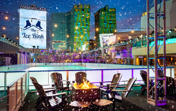 The Cosmopolitan Ice Rink, Las Vegas, MGM, holiday