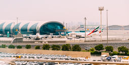 Dubai International Airport.