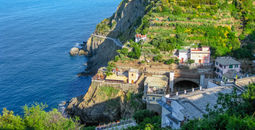 Path of Love or via Dell'Amore in Cinque Terre National Park.
