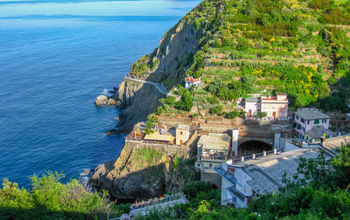 Path of Love or via Dell'Amore in Cinque Terre National Park.