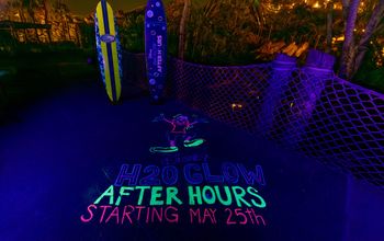 Disney H2O Glow After Hours party.