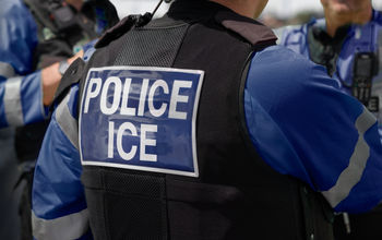 Immigration and Customs Enforcement (ICE) agents.