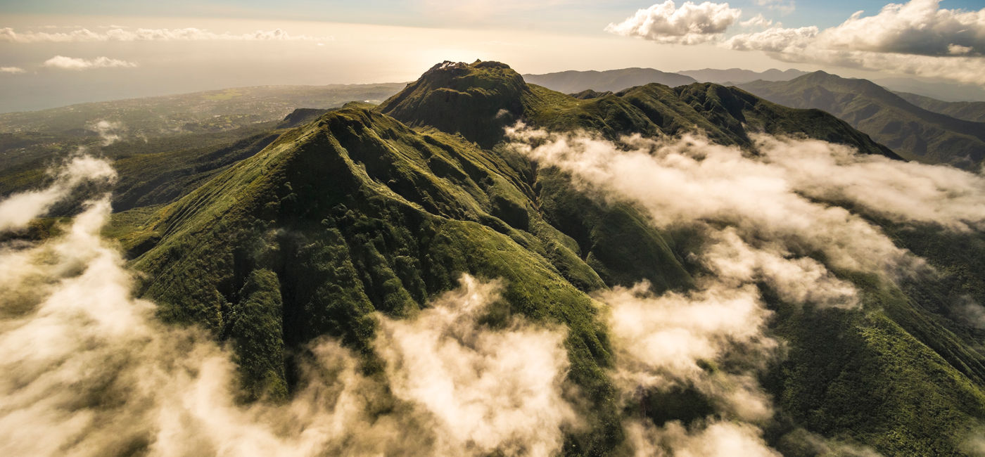 Image: La Soufriere volcano (Photo Credit: Guadeloupe Islands Tourism Board)