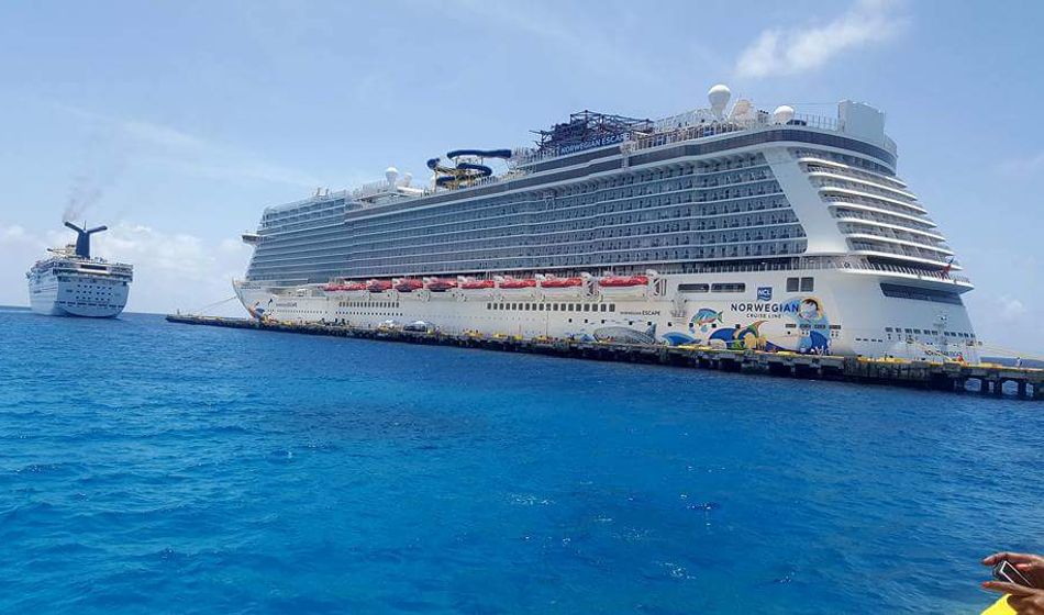 Norwegian Cruise Line in Costa Maya