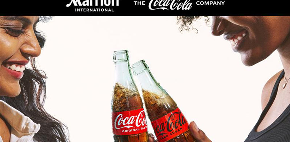 Marriott International has teamed up with The Coca-Cola Company