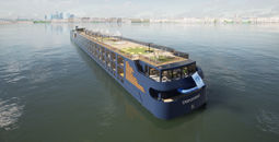 Exterior wellness deck aboard Transcend Cruises