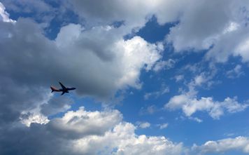 Southwest Airlines flight taking off from BWI Airport