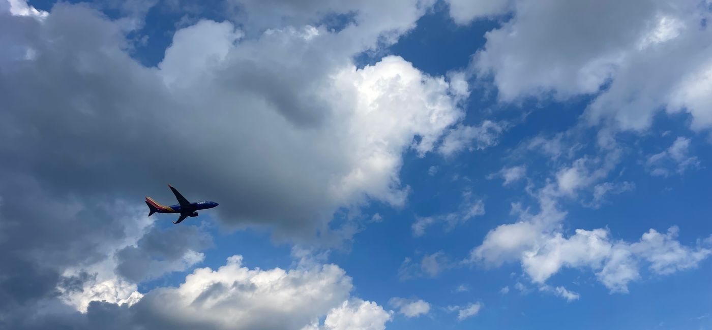 Image: Southwest Airlines flight taking off from Baltimore/Washington International Airport. (Photo Credit: Patrick Clarke)
