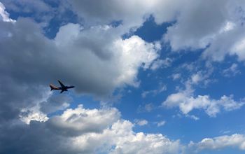 Southwest Airlines flight taking off from BWI Airport