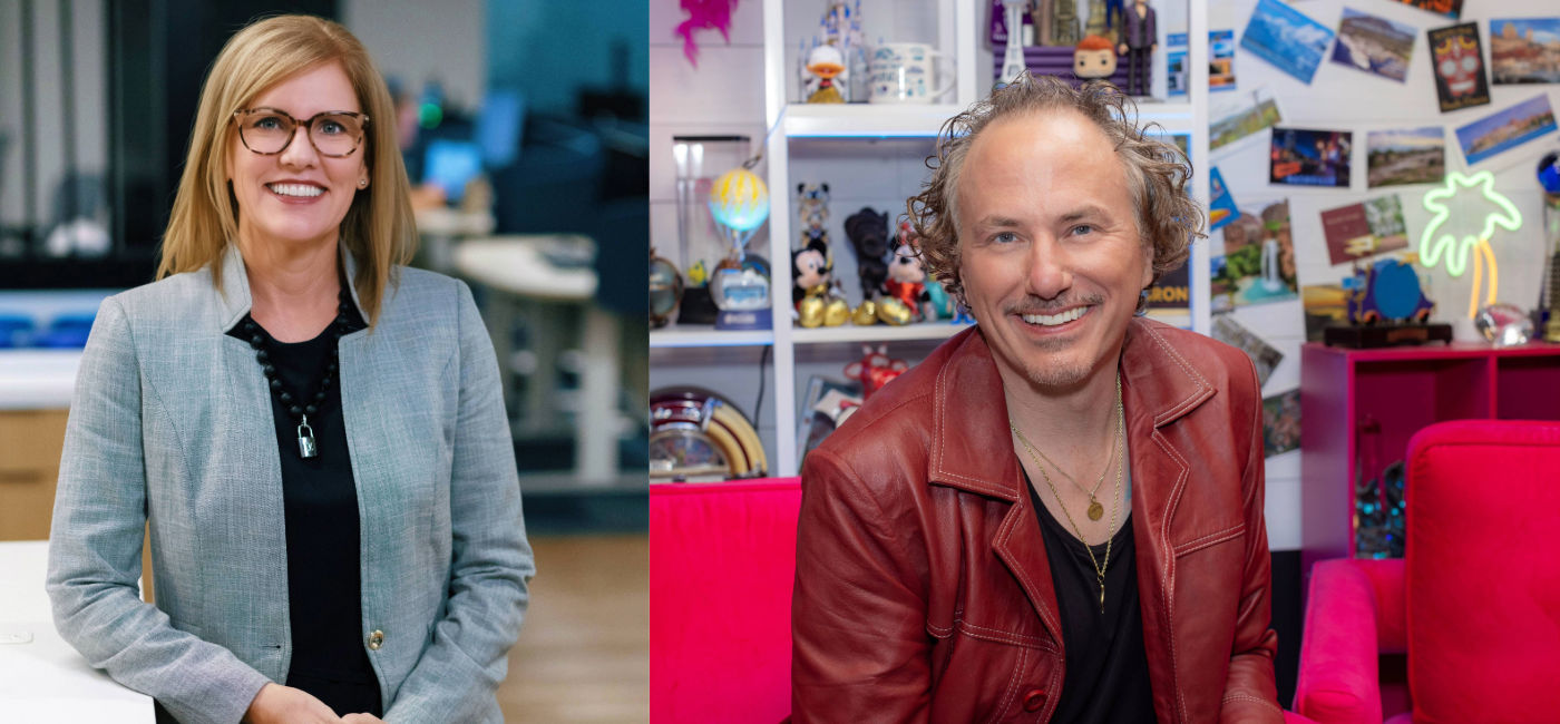 Image: Michelle Lardizabal, chief sales officer at Azamara Cruises, and Joshua Harrell, chief revenue officer at WorldVia Travel Network, CLIA's new TRC co-chairs. (Photo Credit: CLIA)
