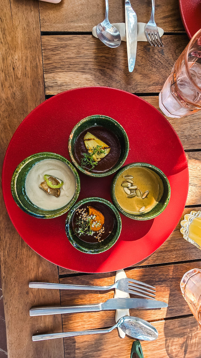 Fine dining at Tierra del Sol restaurant