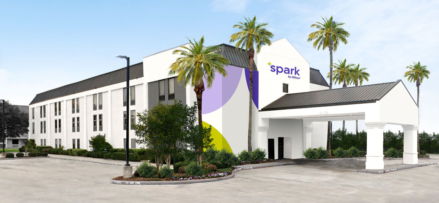 Image: Rendering of Spark by Hilton exterior. (photo courtesy of Hilton)