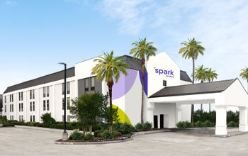 Rendering of Spark by Hilton exterior, Hilton, Spark by Hilton
