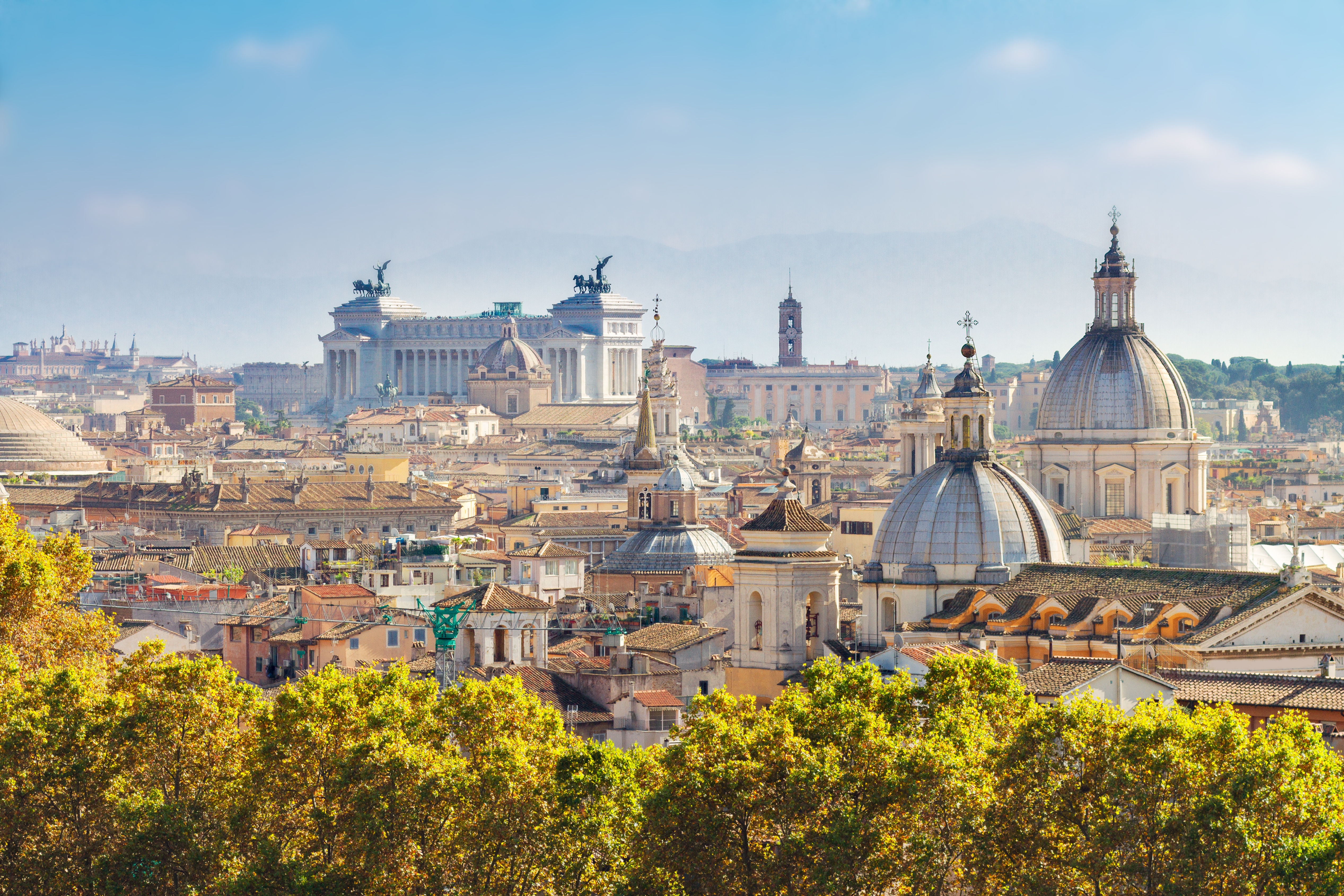 Rome Set To Host 2025 WTTC Global - Image City Skyline Of Rome Italy. Photo Credit Ado