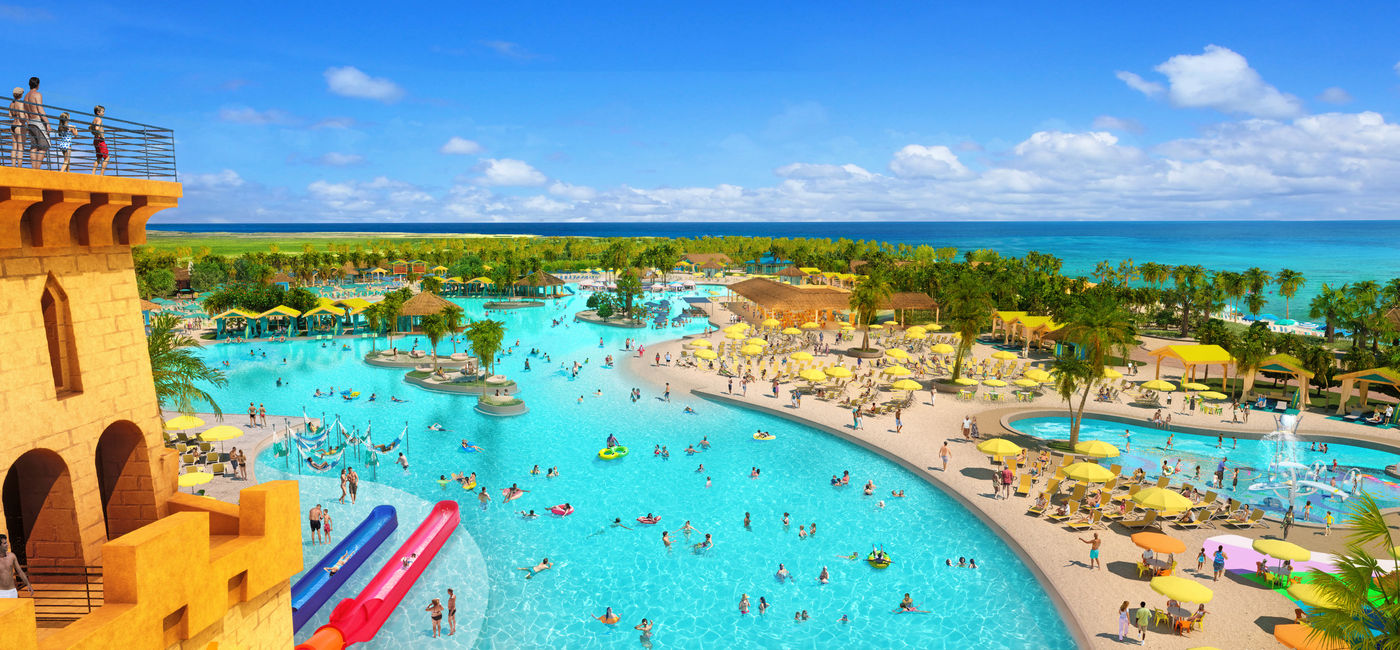 Image: Starfish Lagoon will be one of five portals at Celebration Key (Photo Credit: Carnival Cruise Line)