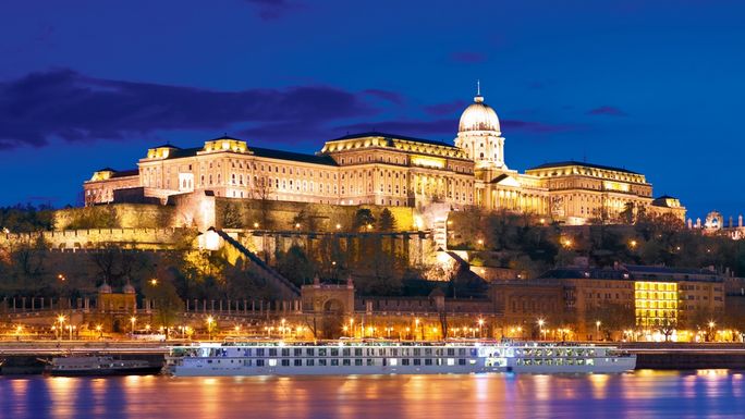 Buda Castle in Budapest, Hungary