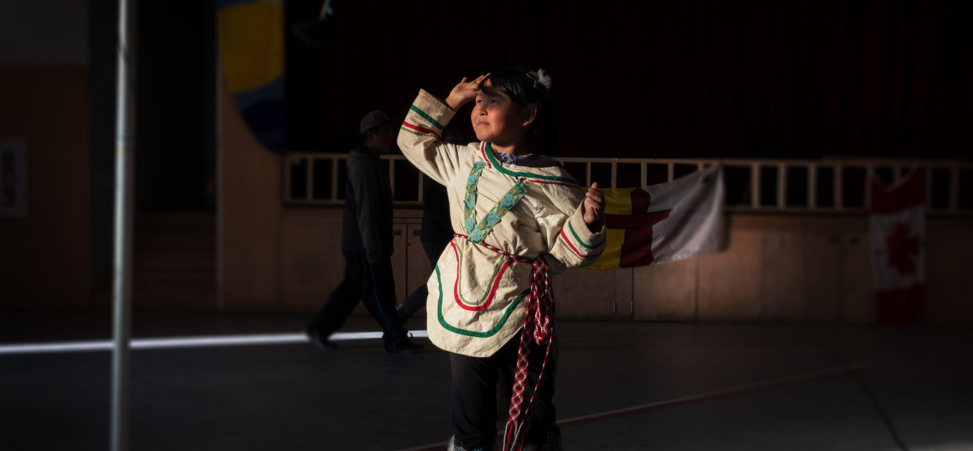 Image: Performance at Pond Inlet (Photo Credit: HX Expeditions)