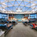 The Solarium, located on the Resort Deck, onboard Celebrity Beyond.