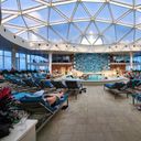 The Solarium, located on the Resort Deck, onboard Celebrity Beyond.