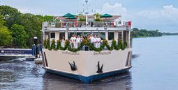 AmaWaterways, AmaMagdalena, river cruise ship christening, christenings, magdalena river