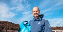 Monty Halls with the Big Blue Bag