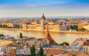 The Danube is experiencing low water levels this summer