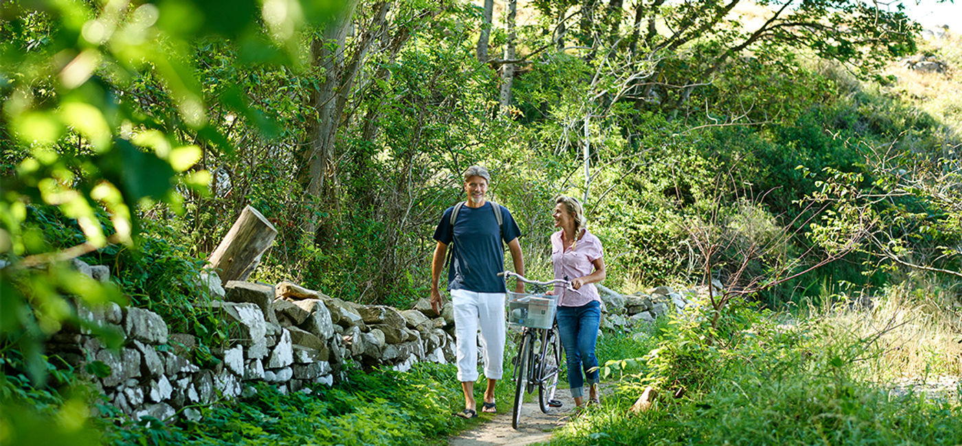 Image: Exploring nature in Bornholm (Photo Credit: The Nordics)