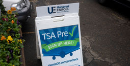 TSA PreCheck enrollment service.