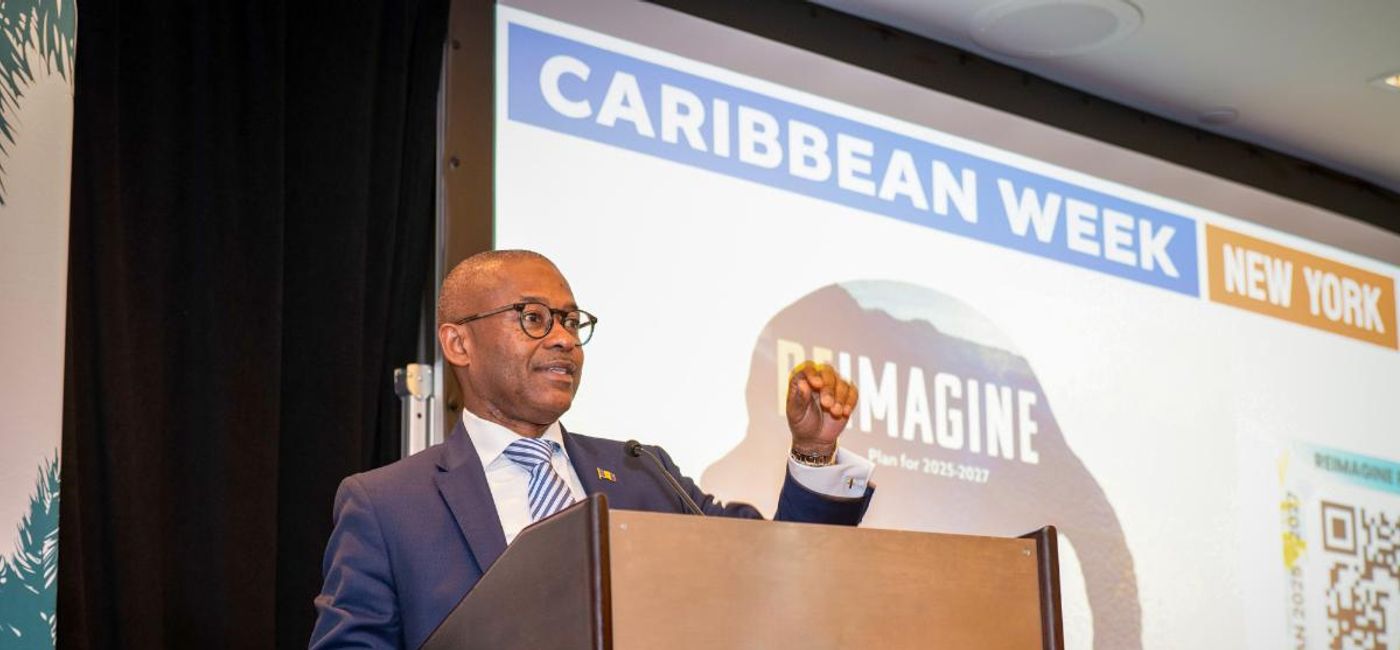 Image: Caribbean Tourism Organization Chairman, Ian Gooding-Edghill. (Photo Credit: Caribbean Tourism Organization)