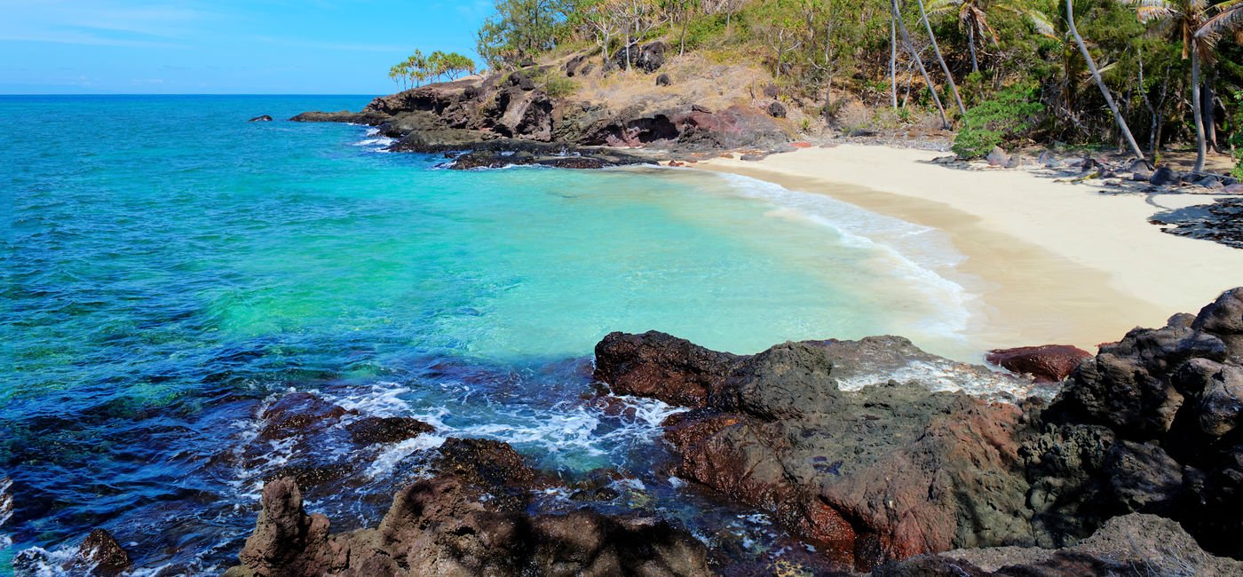 Image: Honeymoon Beach at Turtle Island in Fiji. (Photo Credit: Turtle Island)