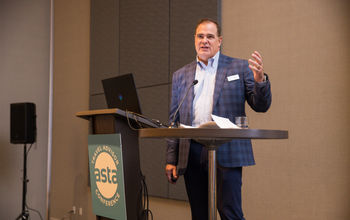 ASTA President and CEO Zane Kerby speaks at the 2025 Travel Advisor Conference