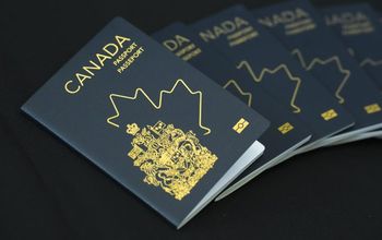 New-look Canadian passport