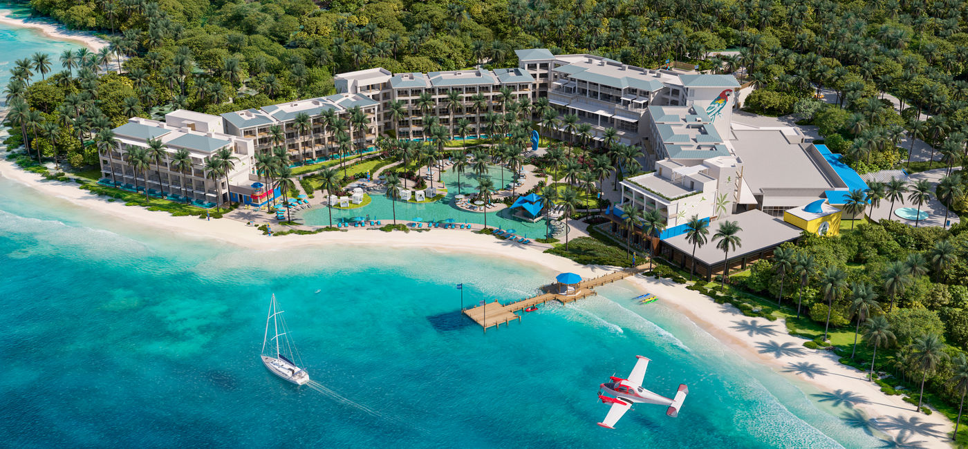 Image: A render of Margaritaville Island Reserve Resort Roatán (Photo Credit: Margaritaville Island Reserve Resort Roatán)
