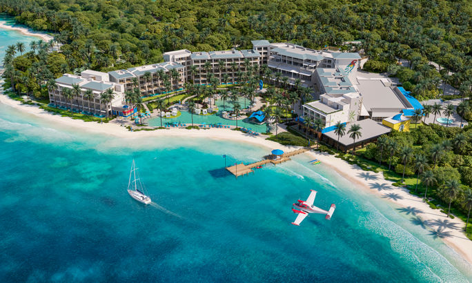Margaritaville Island Reserve Resort Roatán Render