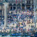 Crowds in Venice, Italy, travel, crowd, people, travelers, overtourism, over tourism,