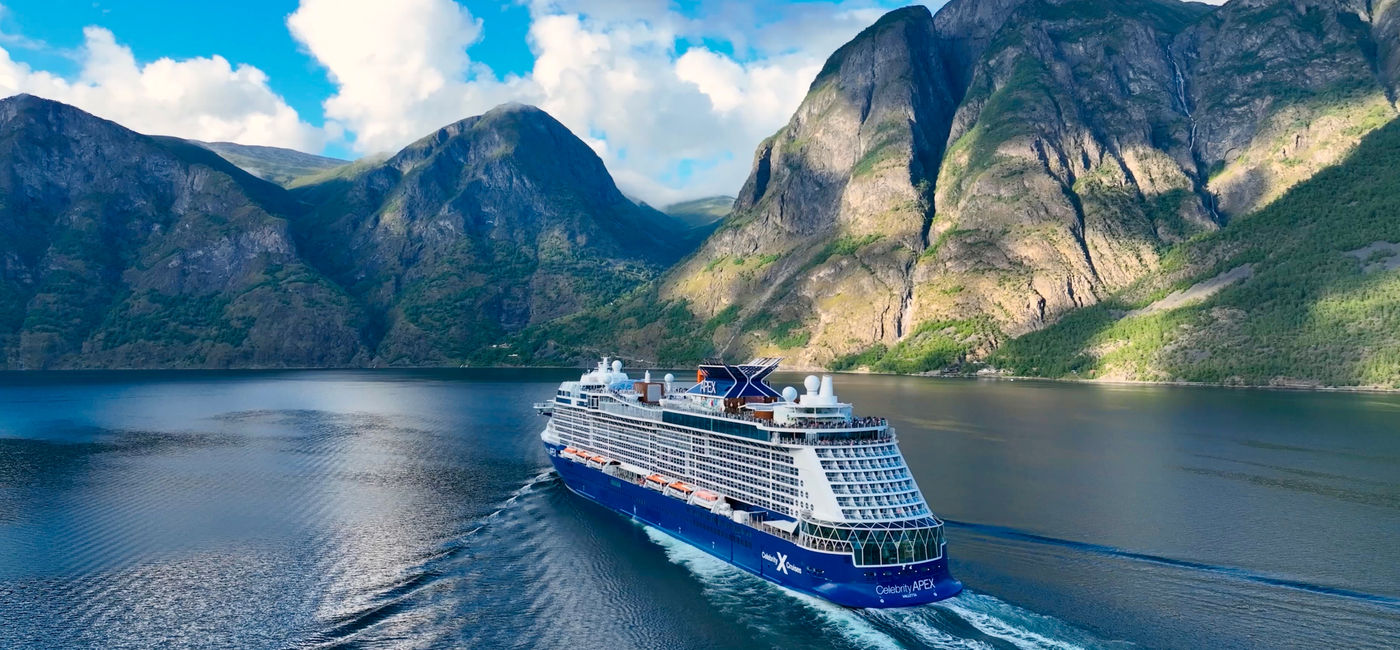 Image: Celebrity Apex in Norway (Photo Credit: Celebrity Cruises)