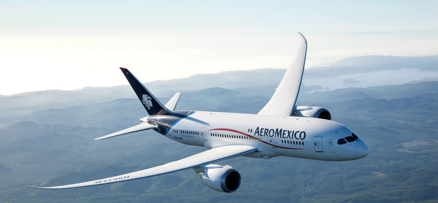Image: Aeroméxico plane. (Photo Credit: Aeroméxico Media)