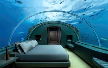 Conrad Maldives Rangali Island in North Male Atoll, Maldives.