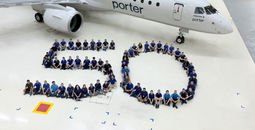 Porter receives 50th Embraer E195-E2