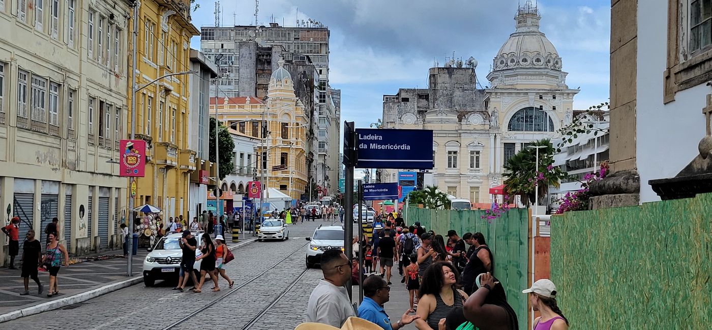 Image: Brazil recorded a 12.6 percent visitor increase in 2024. In Pelourinho, Salvador da Bahia’s historic center. (Photo by Brian Major)