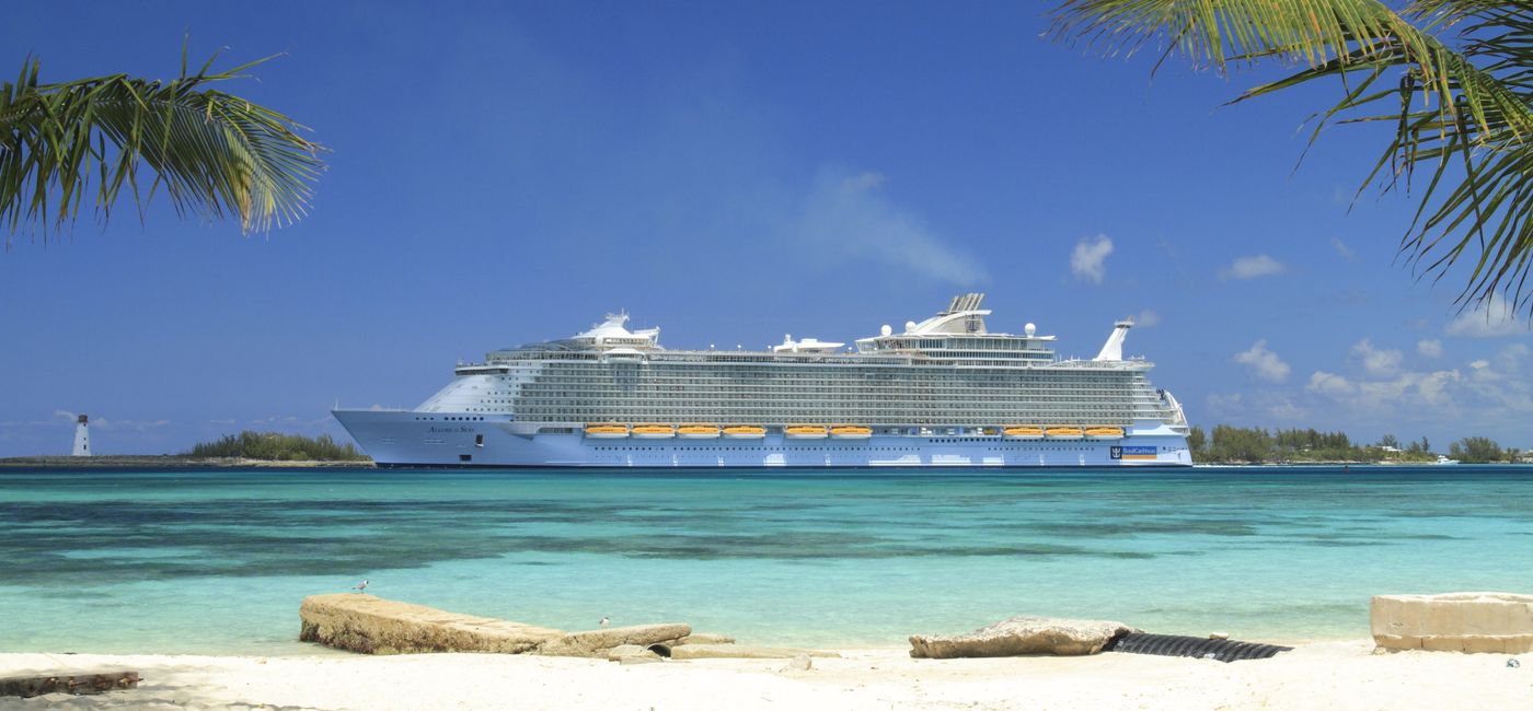 Image: Royal Caribbean International's Allure of the Seas in the Bahamas. (photo courtesy Royal Caribbean International)