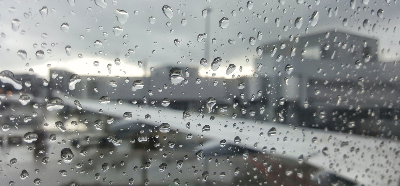 Image: PHOTO: A storm raging outside the window of an airplane. (photo via Flickr/Ales Kladnik)
