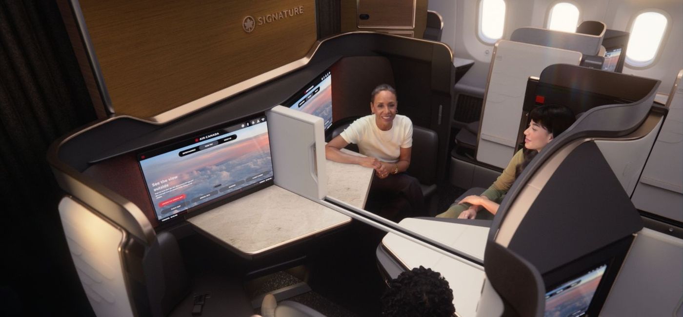 Image: Ces résultats brossent un portrait encourageant de la demande à l'aube de la haute saison estivale, surtout dans le haut de gamme (Source: Air Canada)