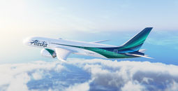 Alaska Airlines new 787 livery